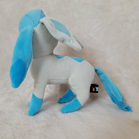 Pokemon Glaceon 7" eeveelution Japan pokemon center Stuffed plush toy - Picture 3 of 8